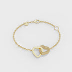 IGI Certified - 1/2 Ct. Lab Grown Diamond (VS/E-F) Devotion’s Knot Bracelet