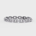 IGI Certified -2.5 Ct. Lab Grown Diamond (VS/E-F) Golden Honeycomb Chain Bracelet