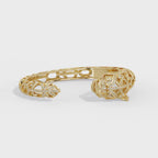 IGI Certified - 5.5 Ct. Lab Grown Diamond (VS/E-F) Prism Panther Bracelet